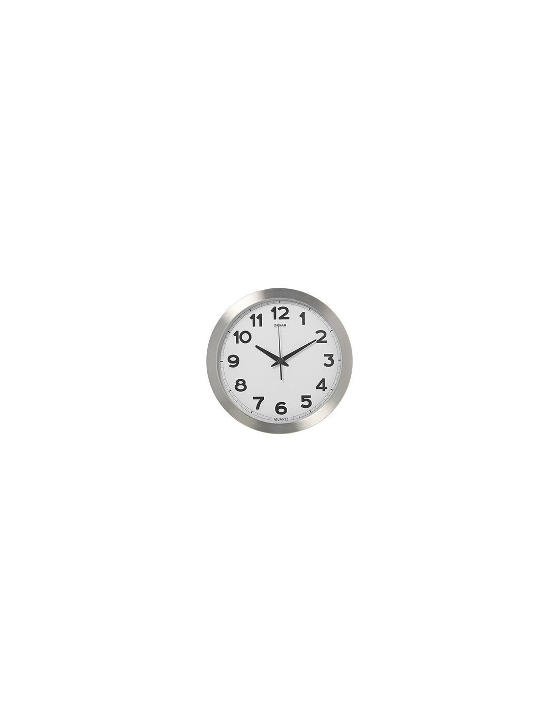 autoadhesiva, números árabes, diámetro Exterior: 84-140 mm, Material: lámina de PVC Esfera Blanca para Relojes de Pared Color Blanco SELVA 