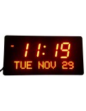 Reloj de pared digital con calendario