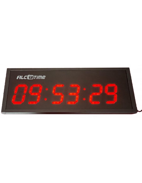 reloj digital Alcotime, con segundos