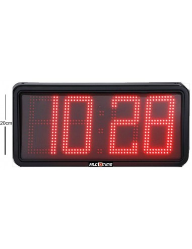 Reloj digital rojo interior/exterior 63x30