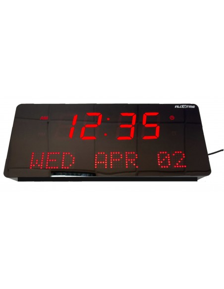 Reloj digital de pared-led rojo