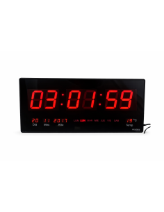 Reloj led calendario y temp 2