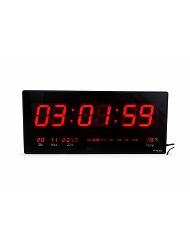 reloj digital economico con temperatura y fecha