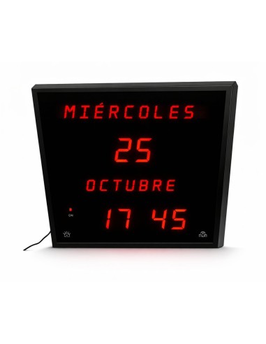 reloj calendario 28x28