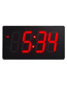 Reloj con temperatura led rojo 2
