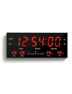 reloj digital con alarma, reloj led gran visibilidad, reloj Alcotime garantía oficial,