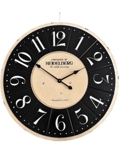 Reloj pared madera