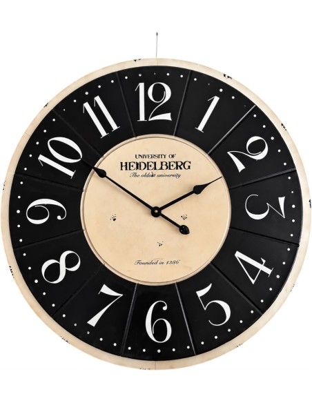 Reloj pared madera
