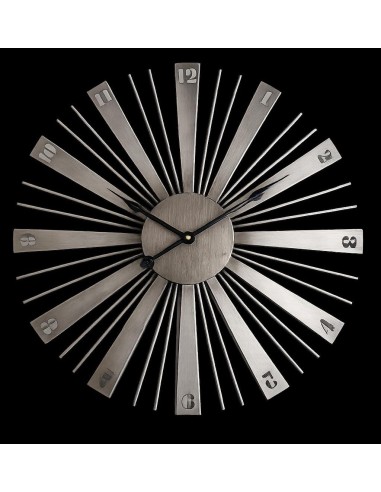 Reloj de Pared Metálico Diseño Sol – 70 cm