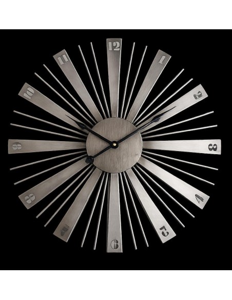 Reloj de Pared Metálico Diseño Sol – 70 cm