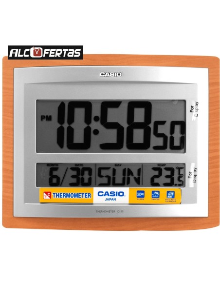 Reloj Digital de Pared. Casio ID-15-5 - Relojes de Pared 