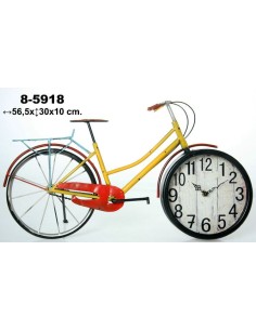 Reloj bicicleta metal