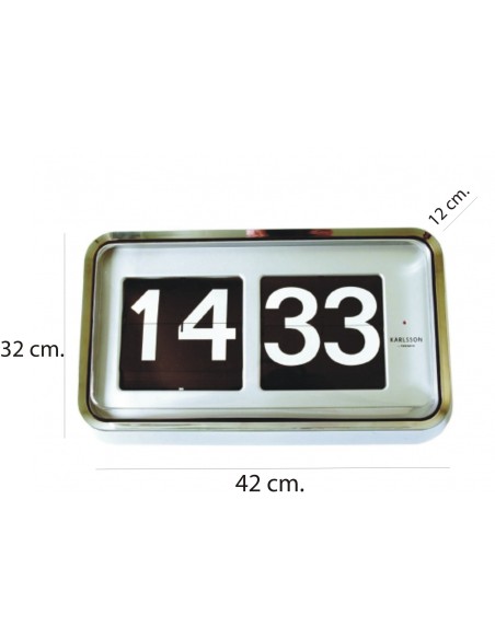 Reloj oficina números grandes