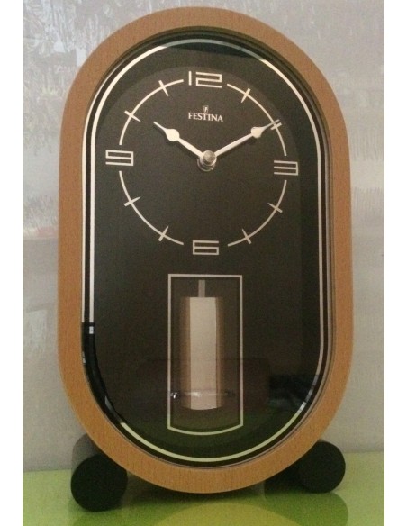 Reloj sobremesa de madera