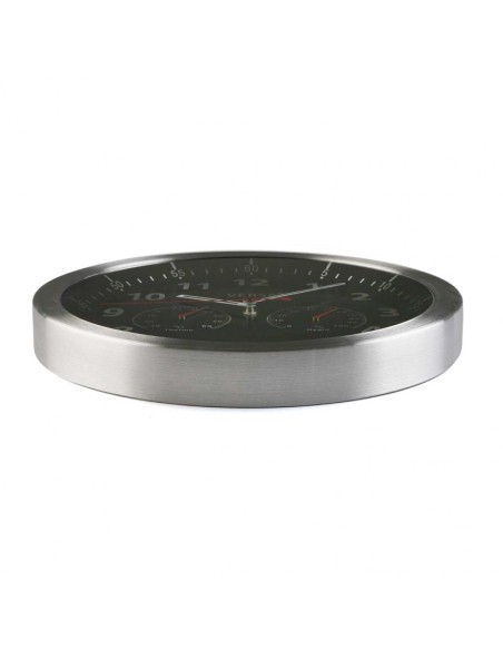 Reloj pared con temperatura y humedad