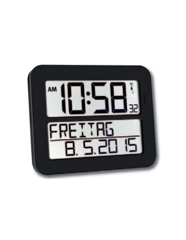 Reloj Digital LCD radiocontrolado calendario