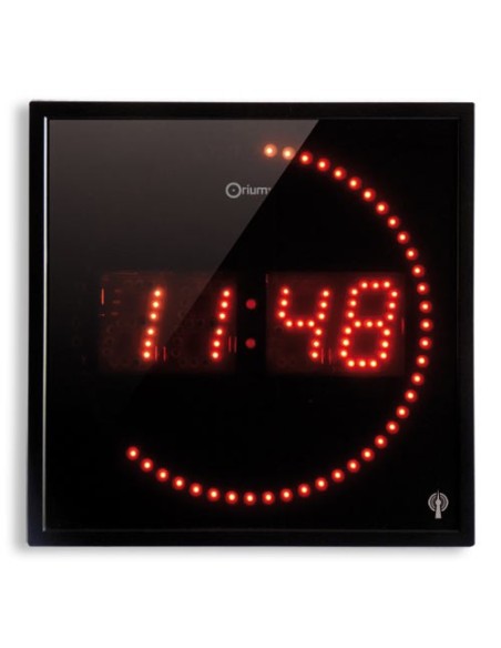 Reloj digital de pared radiocontrolado 28X28