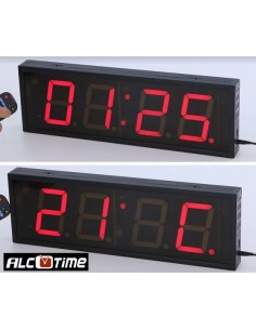 Reloj digital LED