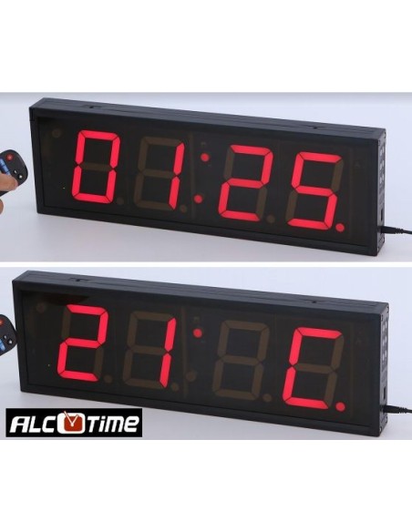 Reloj digital LED