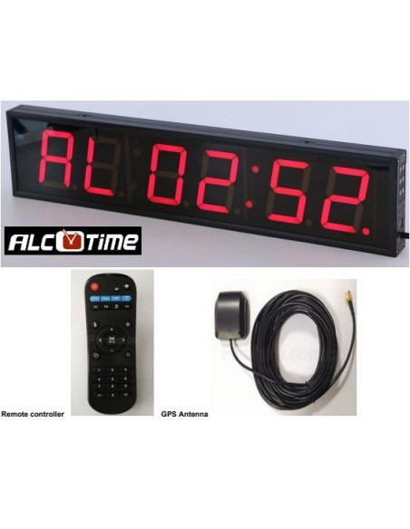 Reloj digital LED