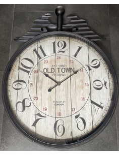 Reloj pared retro 64cm.