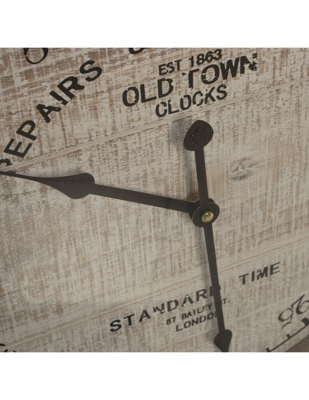 Reloj decorativo pared, mapamundi 60cm