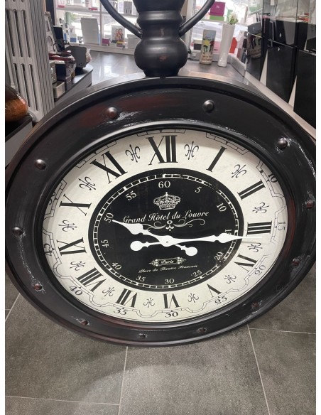 Reloj decorativo pared, mapamundi 60cm